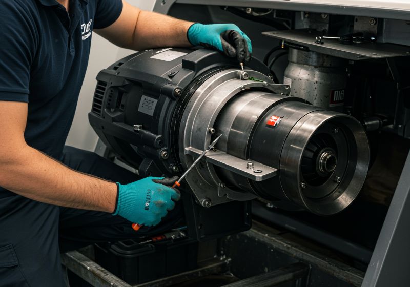 Bow thruster maintenance